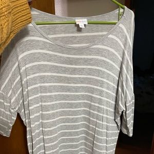 LuLaRoe tunic. Comfy and cute!